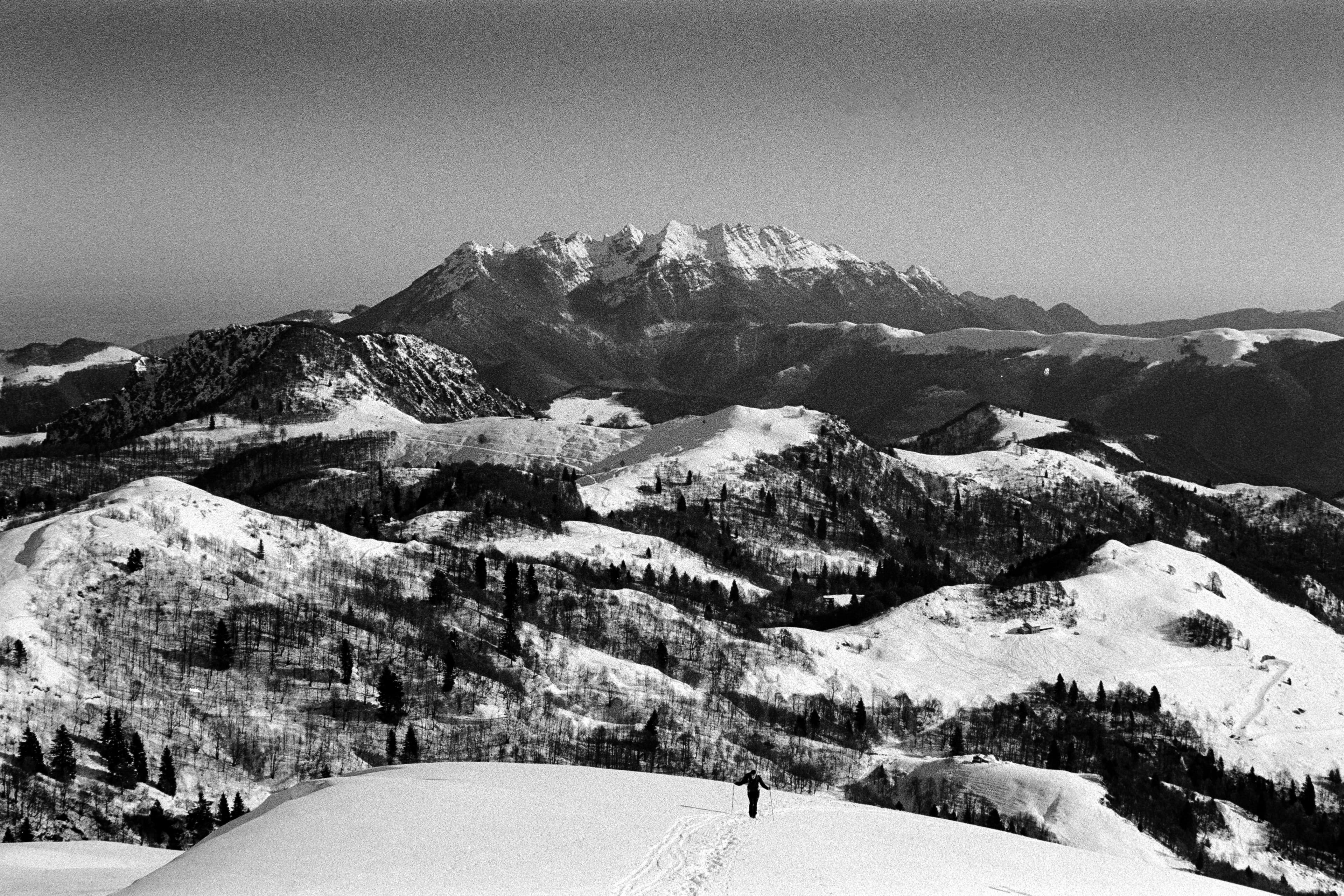 Solitude Beneath the Peaks